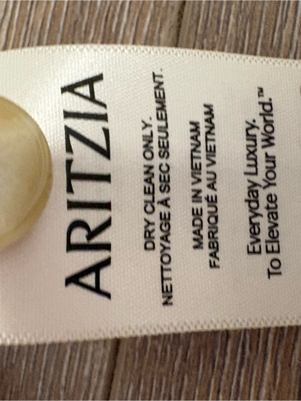 Aritzia Effortless pant & Tailored Vest Set in light birch - Picture 11 of 11